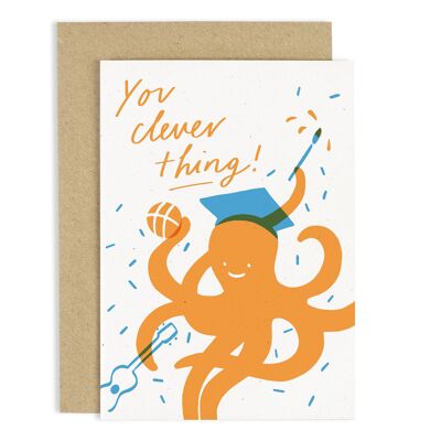 Clever Thing Graduation Octopus Card