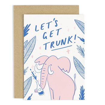 Obtenons la carte d'éléphant de tronc 1