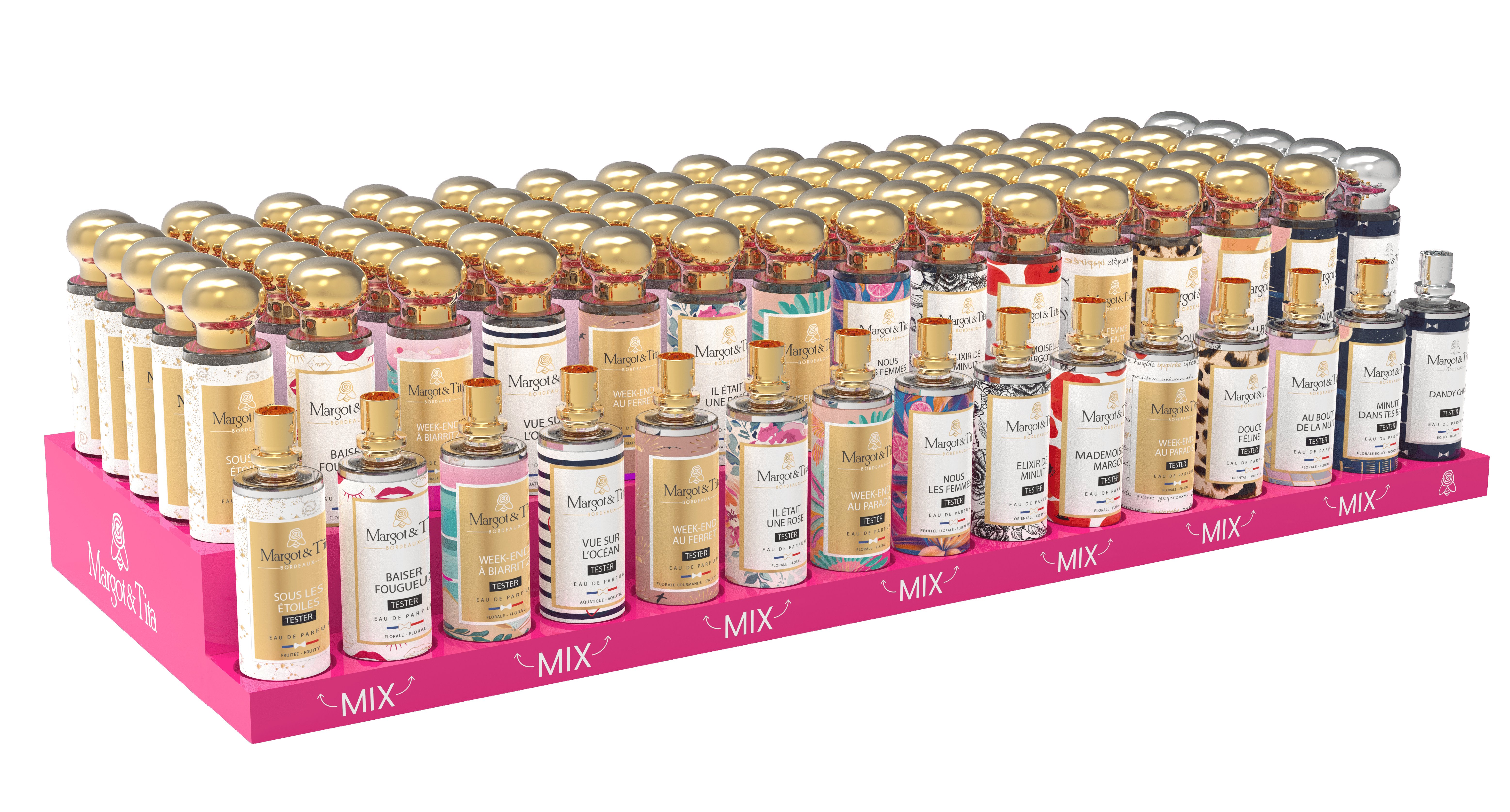 PACK IMPLANTATION PRÉSENTOIR 15 SENTEURS PAR 6