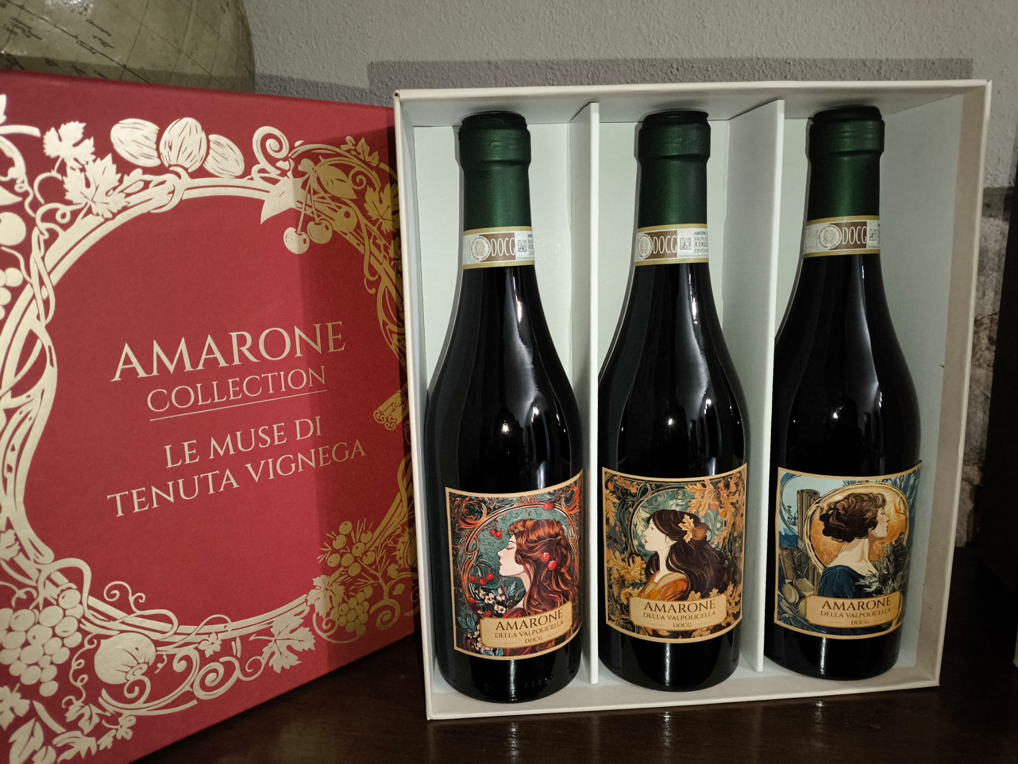 The Muses of Tenuta Vignega character selection
