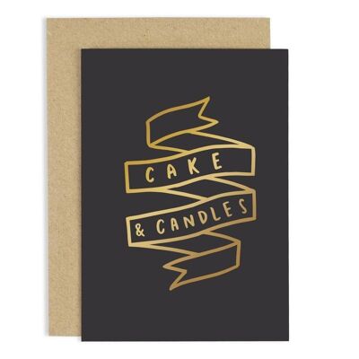 Cakes and Candles Birthday Card