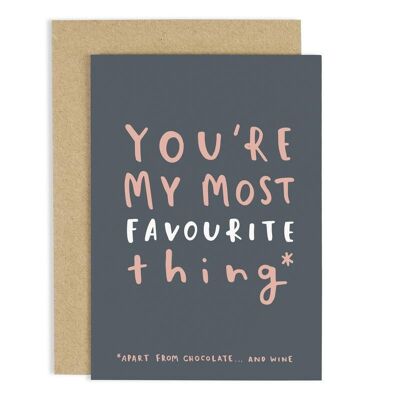 My Favourite Thing Card