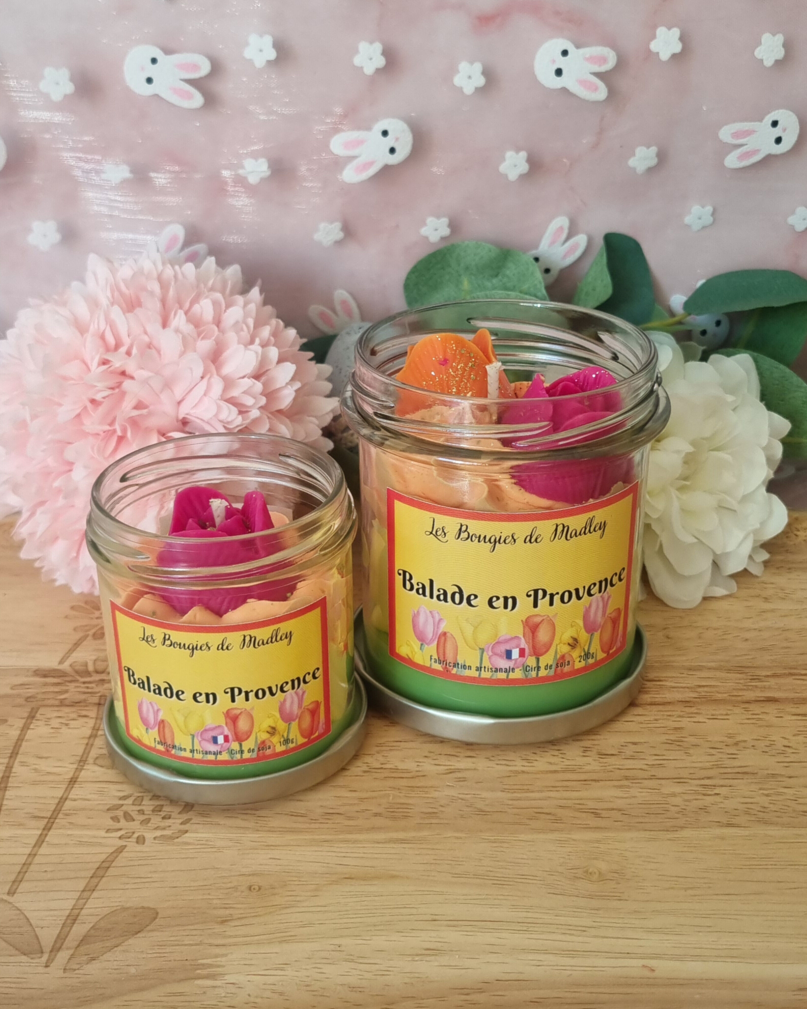 Candela gourmet ispirata a una passeggiata in Provenza