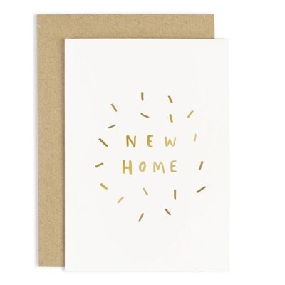 New Home Confetti Card