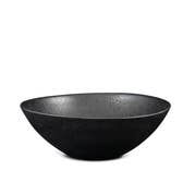 Amazonia Ceramic Salad Bowl, Black | Portugal