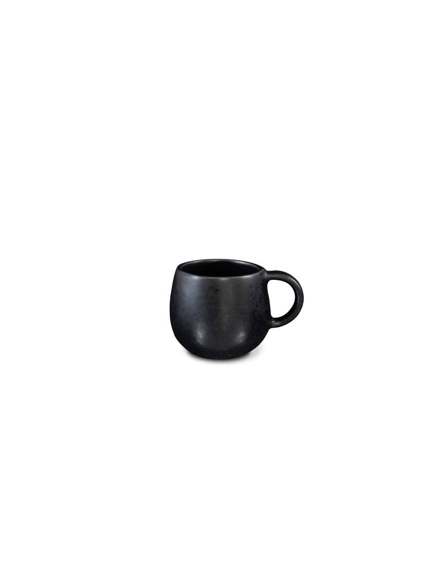 Ceramic Amazonia espresso cup black | Portugal