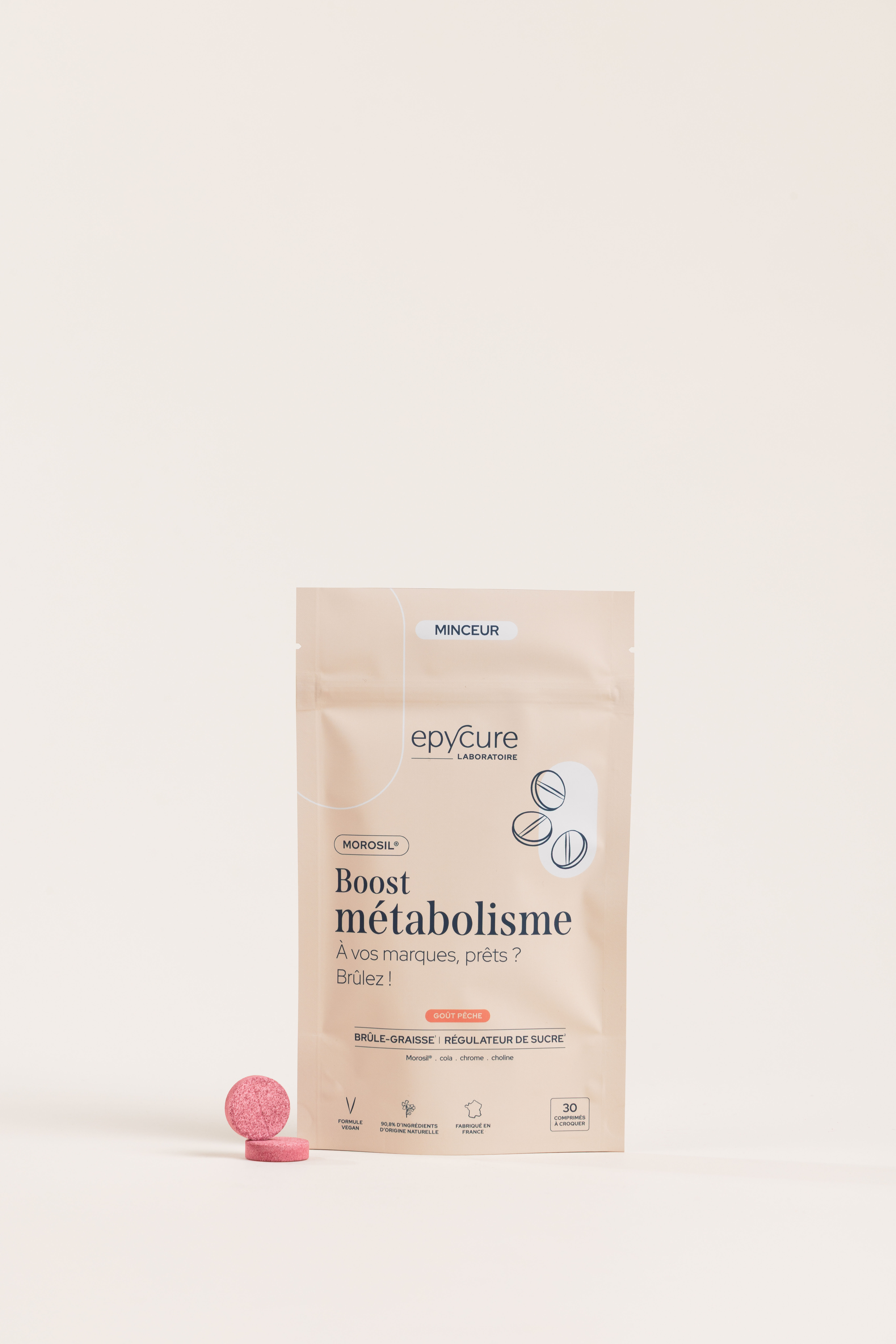 ACELERADOR DEL METABOLISMO - SABOR A MELOCOTÓN | QUEMADOR DE GRASA, REDUCE LOS ANTOJOS, BLOQUEADOR DE GRASA, ACTIVADOR DEL METABOLISMO - Un metabolismo reactivado para una quema de grasa específica.