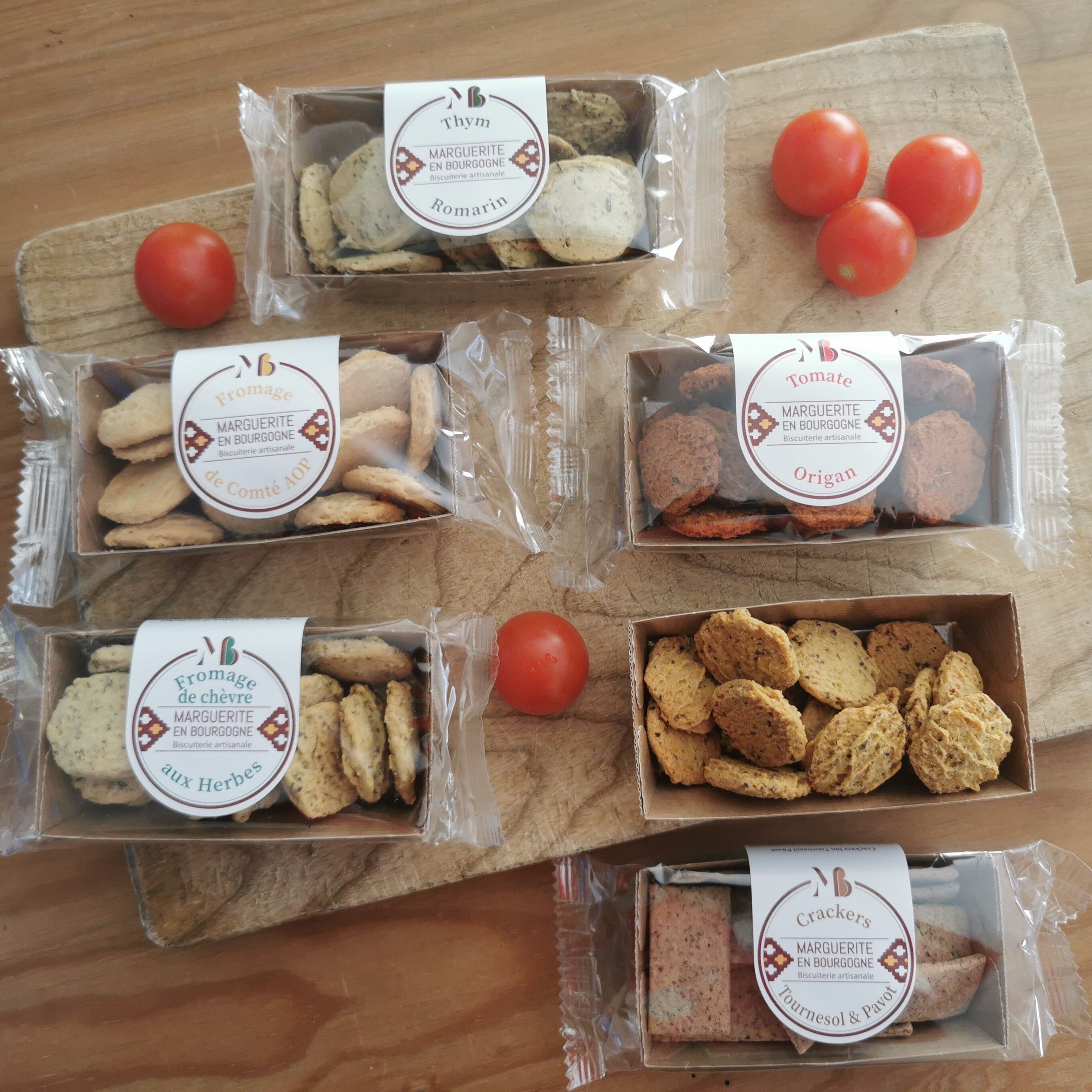 Special Appetizer Board Pack - 5 boxes of 12 trays of appetizer biscuits