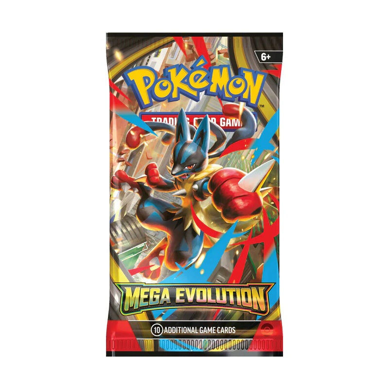 Pokémon Mega Evolución: Paquete de refuerzo de Mega Evolución (ING)