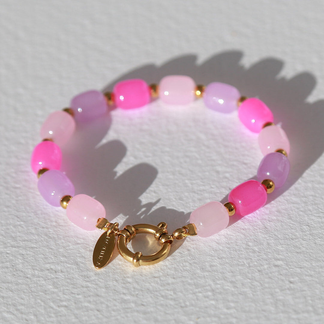 Denia pink bracelet