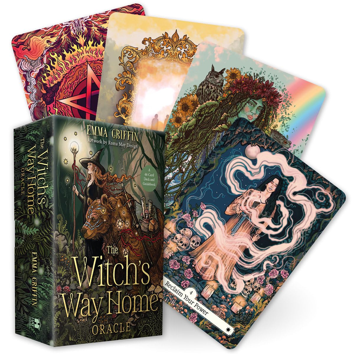 Cartas del oráculo del camino a casa de la bruja Hay House
