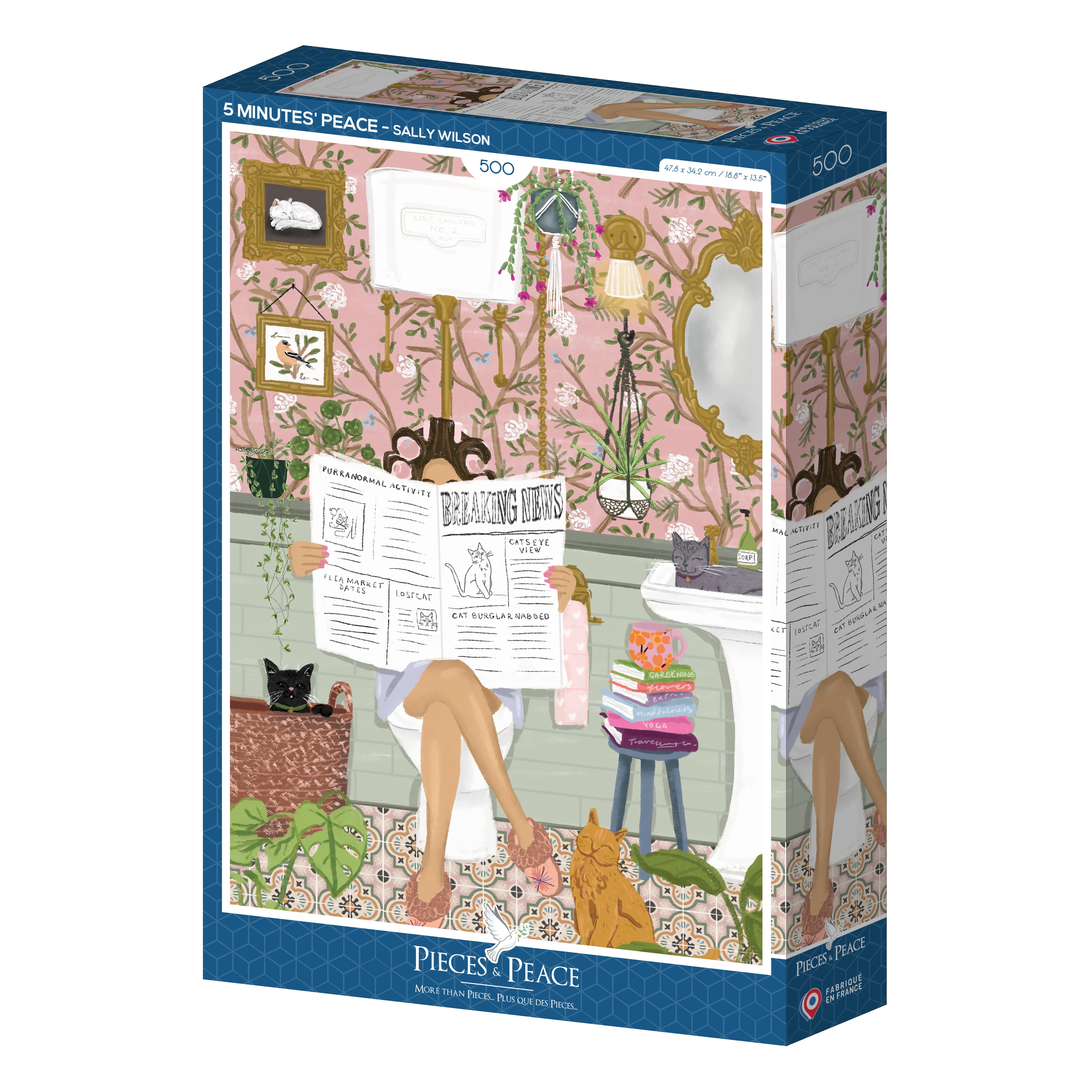 500-piece puzzle - 5 Minutes of Peace and Quiet