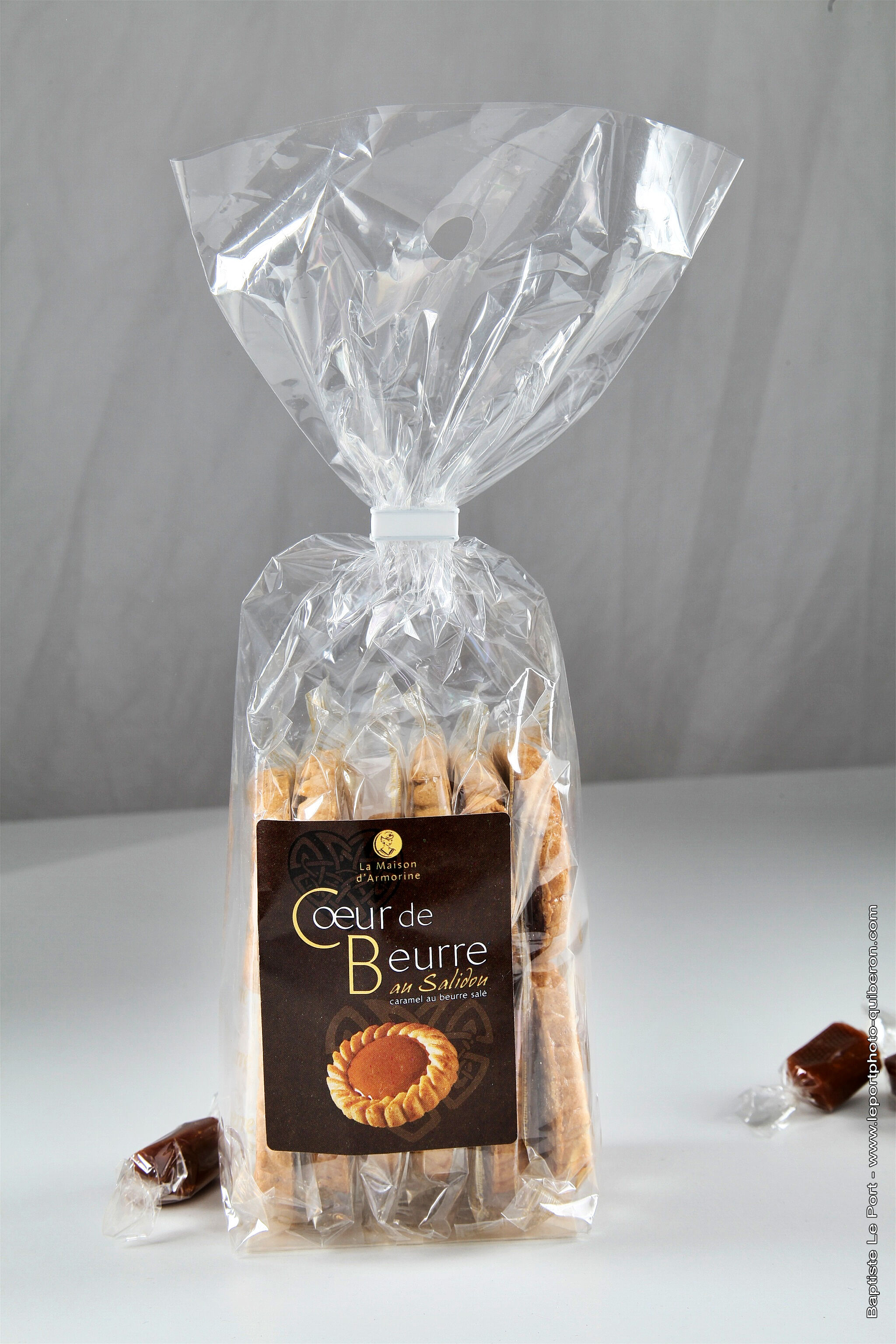 Salted caramel tartlet and heart - 12-piece pack - Buttery center - 200g