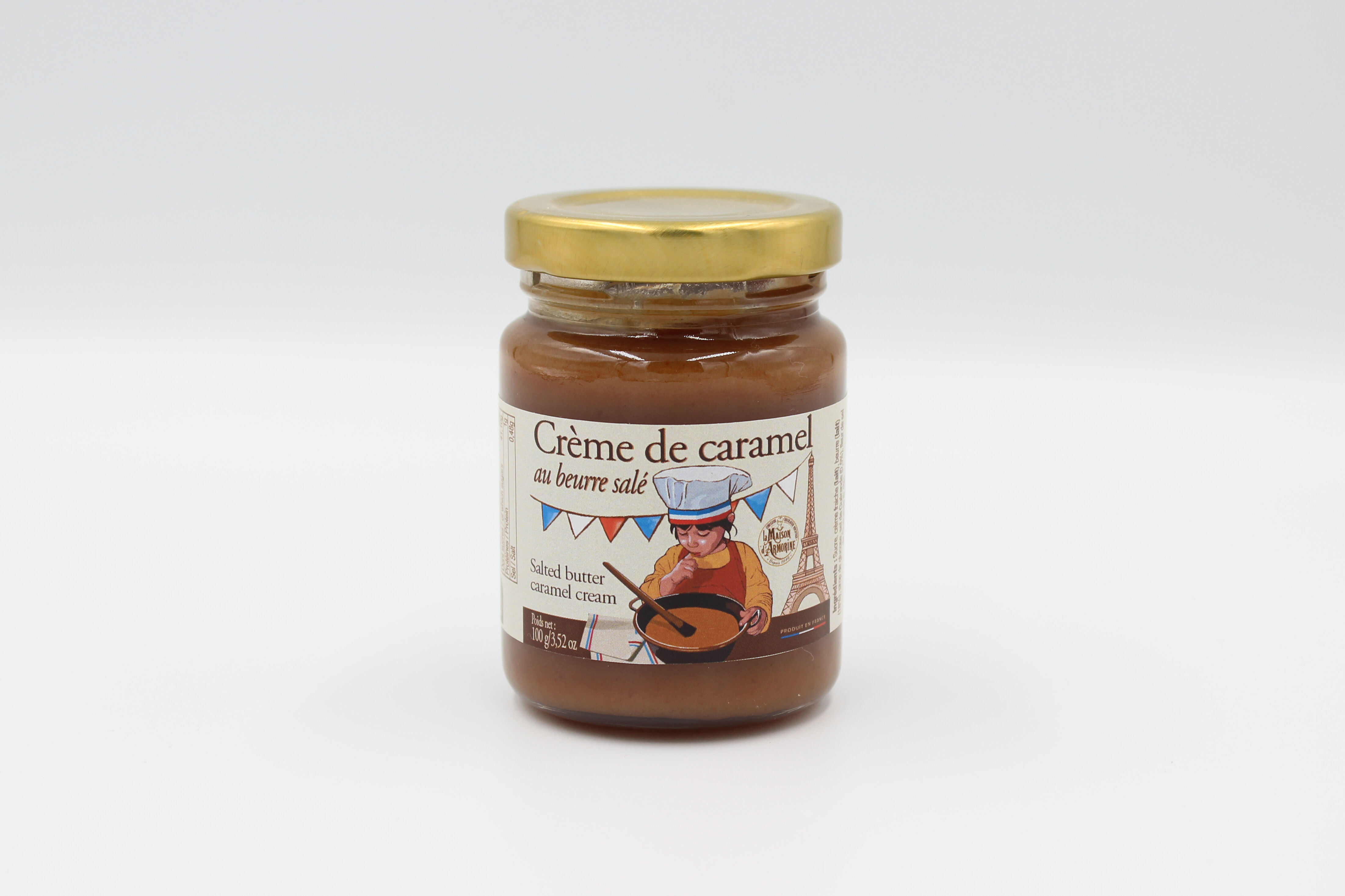 Salted Caramel Butter Cream - "Tricolor" Range - Le Salidou - 100g