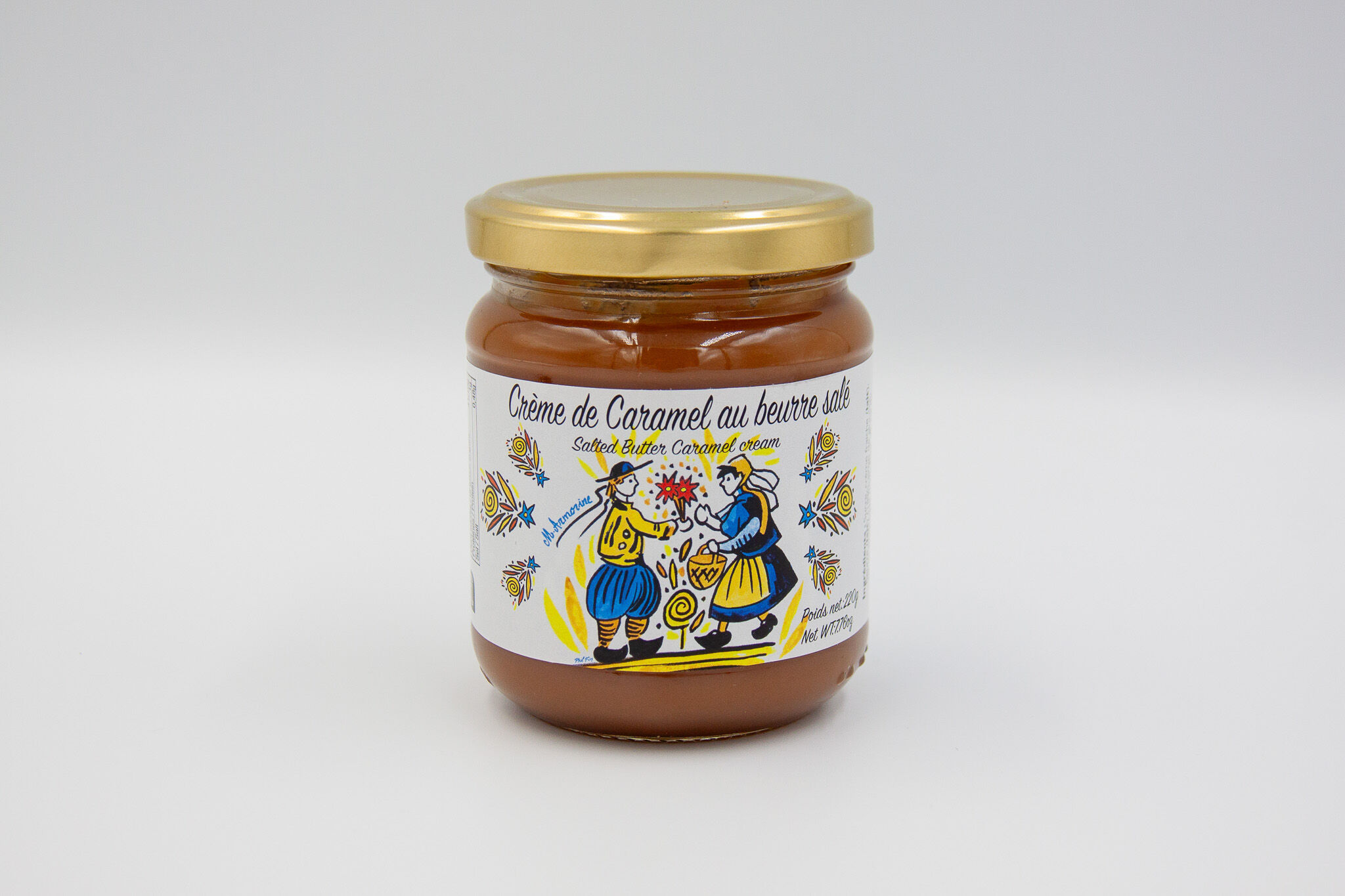 Salted caramel cream - "Earthenware" range - 220g