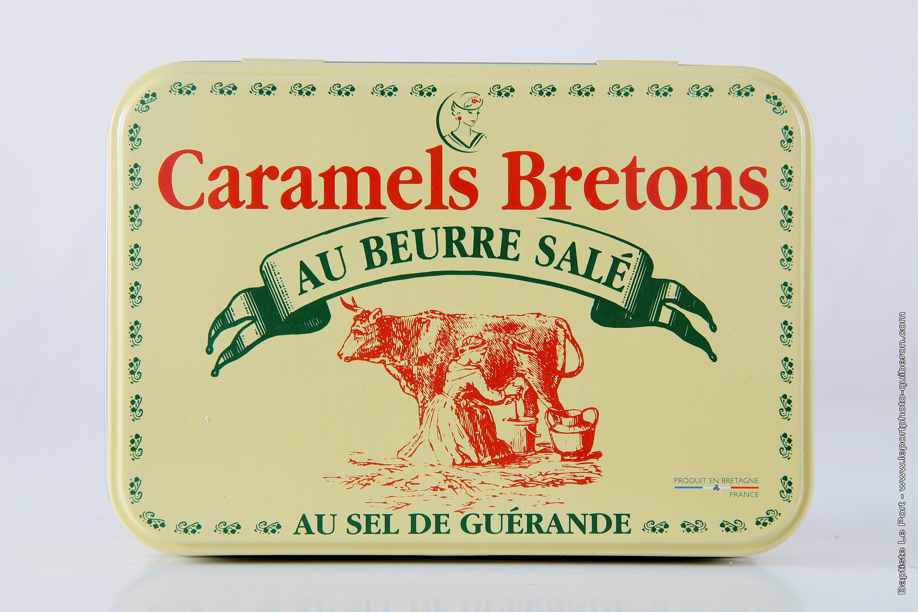 Soft caramel candies - Tin box - "Breton Caramel" range - 150g