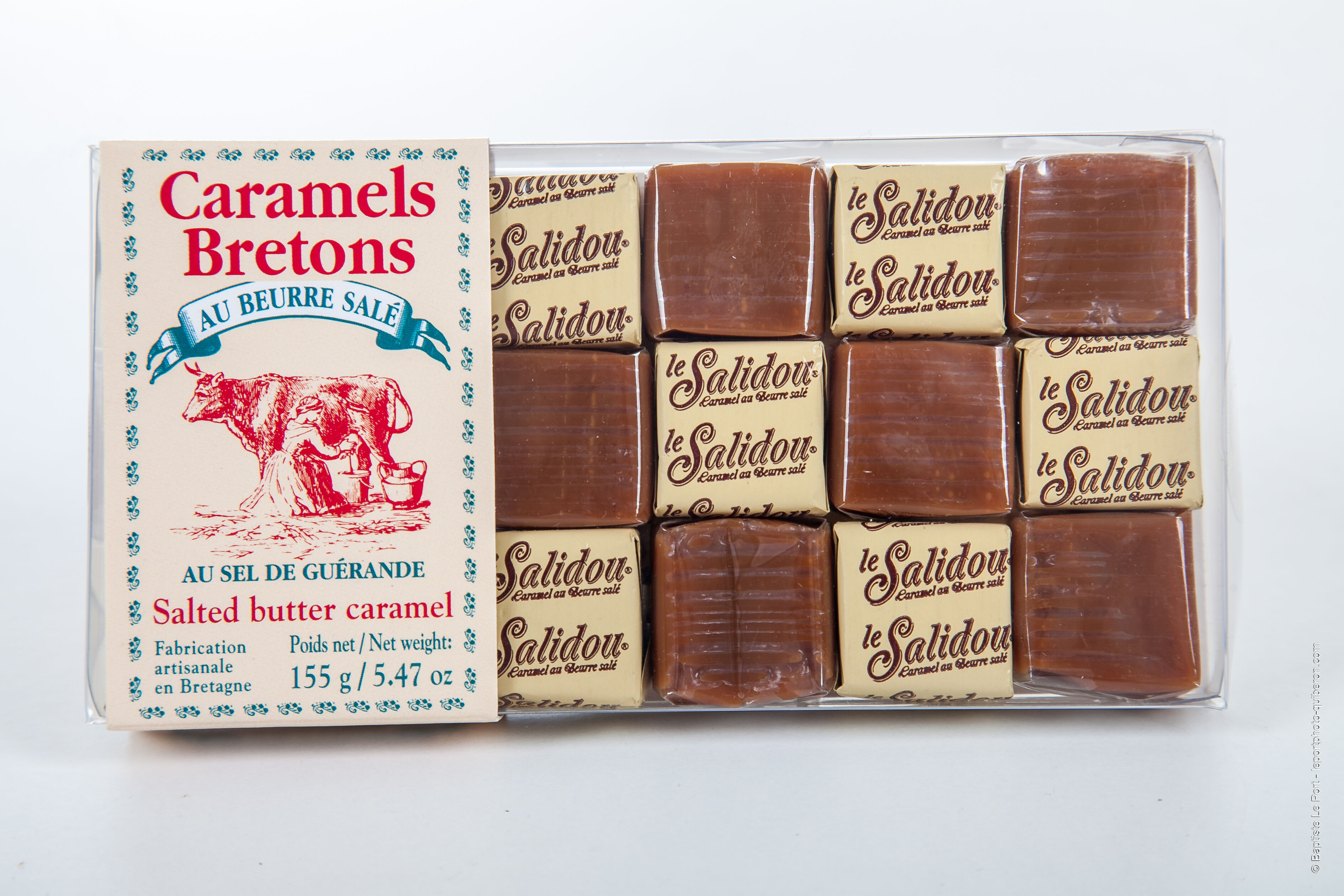 Soft Caramel Bites - Pastry Box - "Breton Caramel" Range - 155g