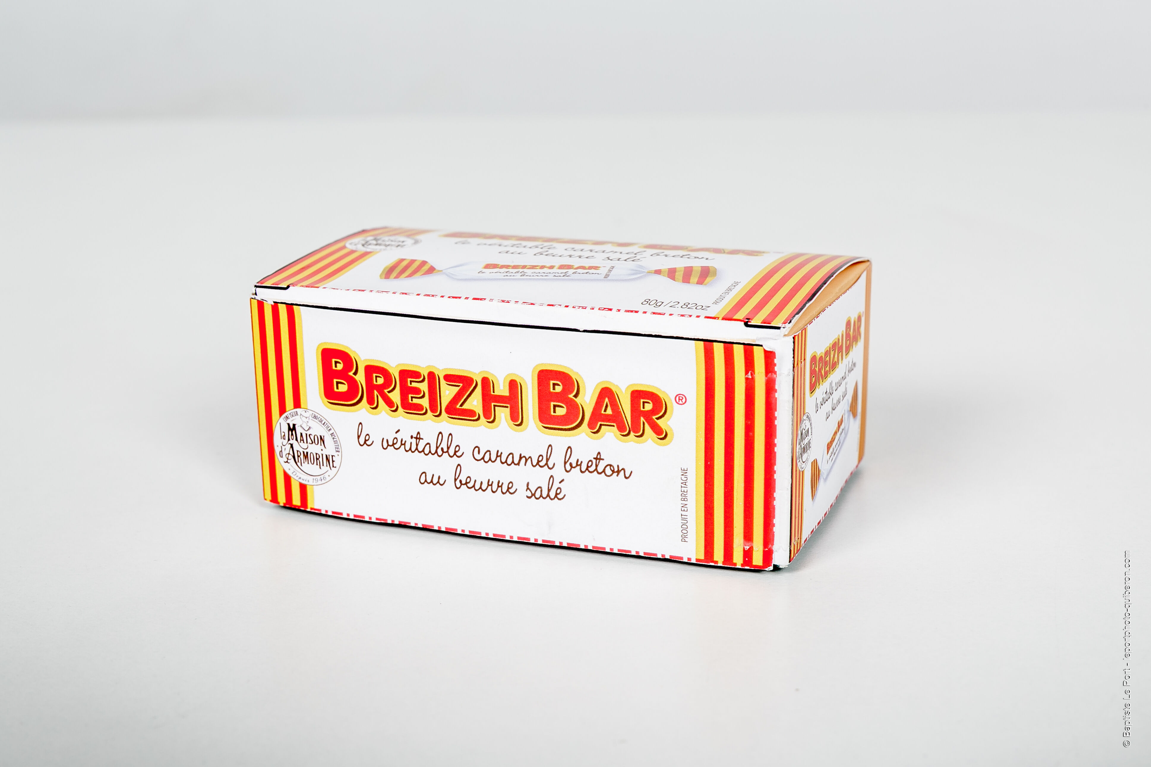 Small soft caramel bar - 80g butter tin - Breizh Bar