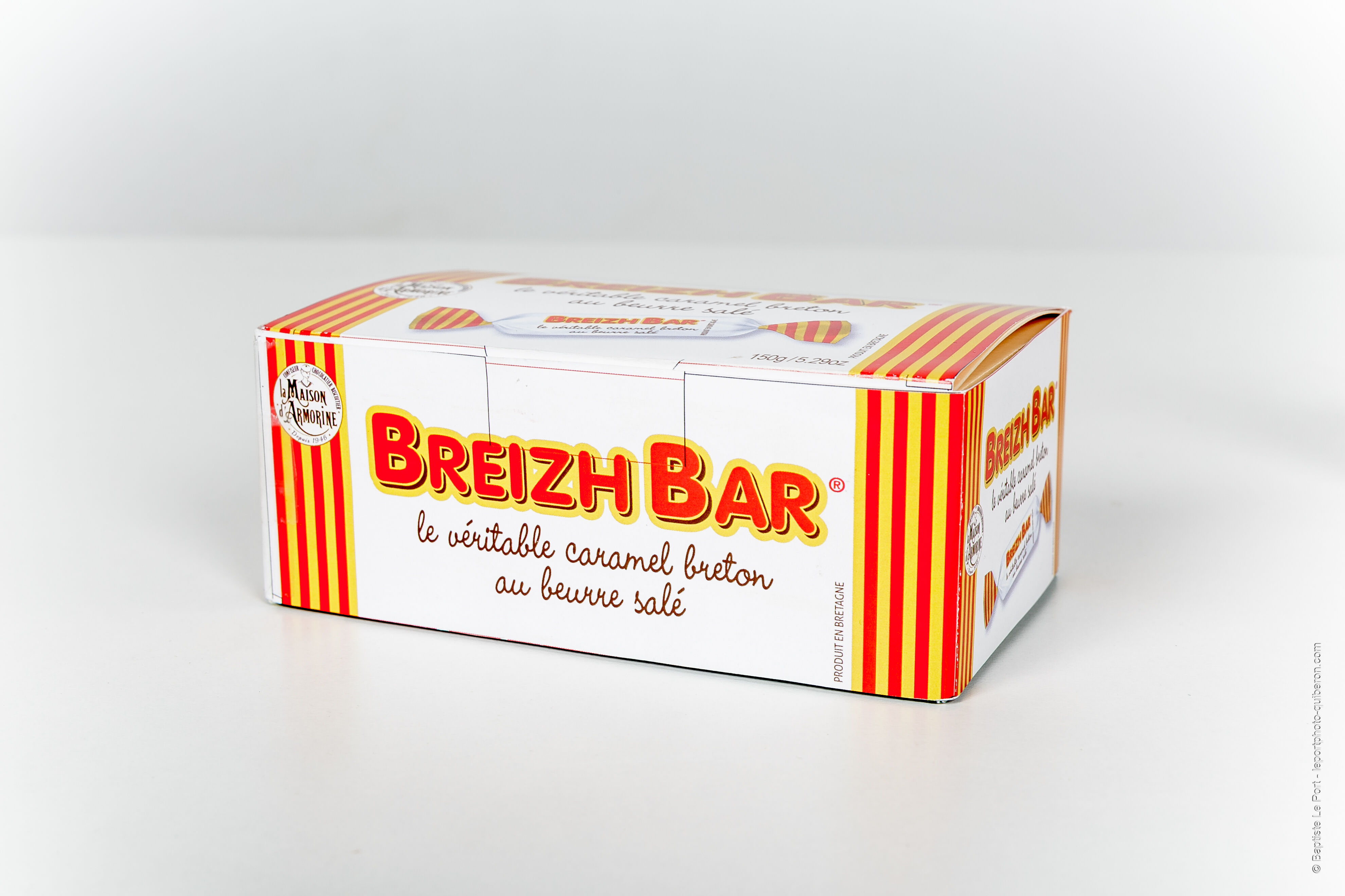 Small soft caramel bar - 150g butter tin - Breizh Bar