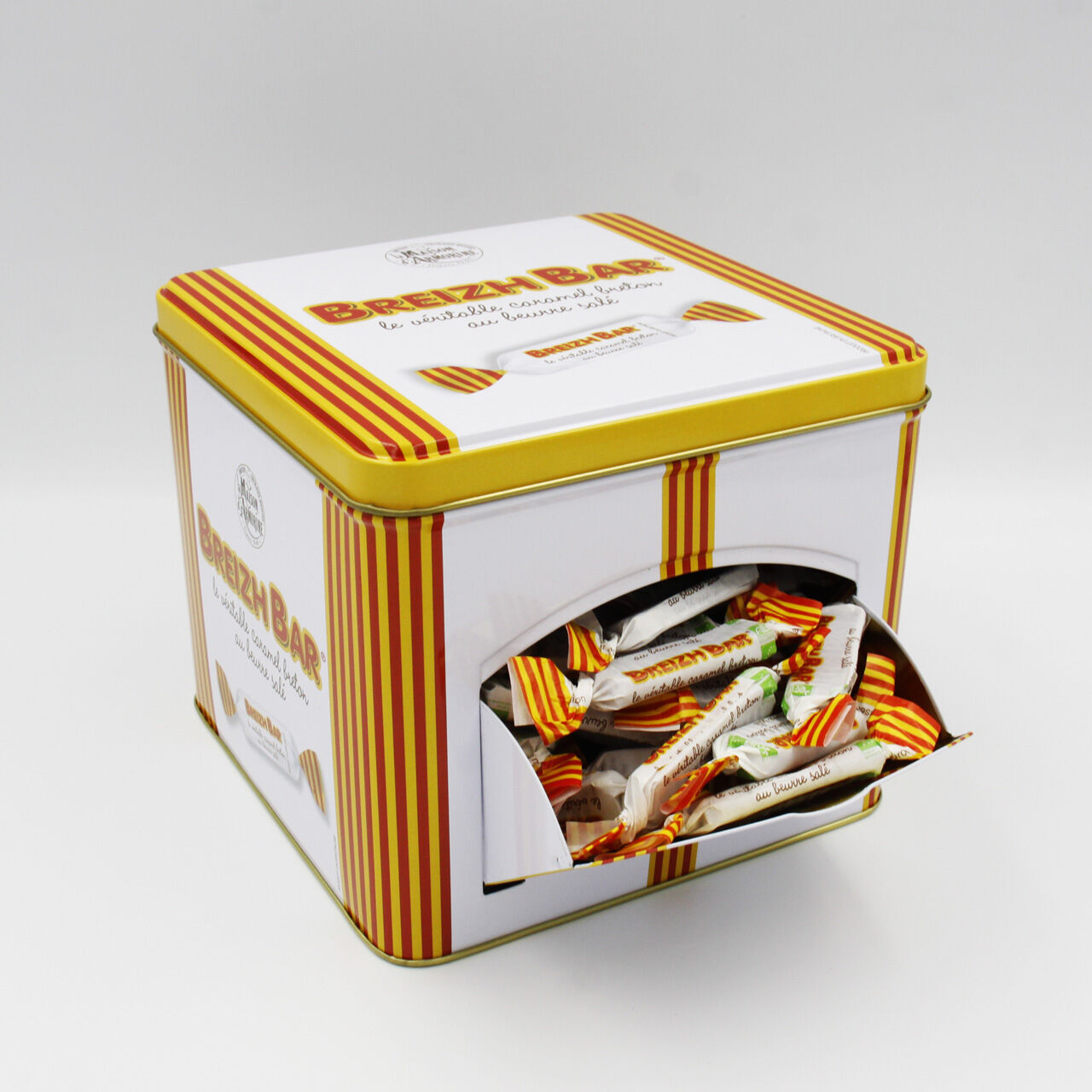 Small soft caramel bar - 500g "Serve Yourself" box - Breizh Bar