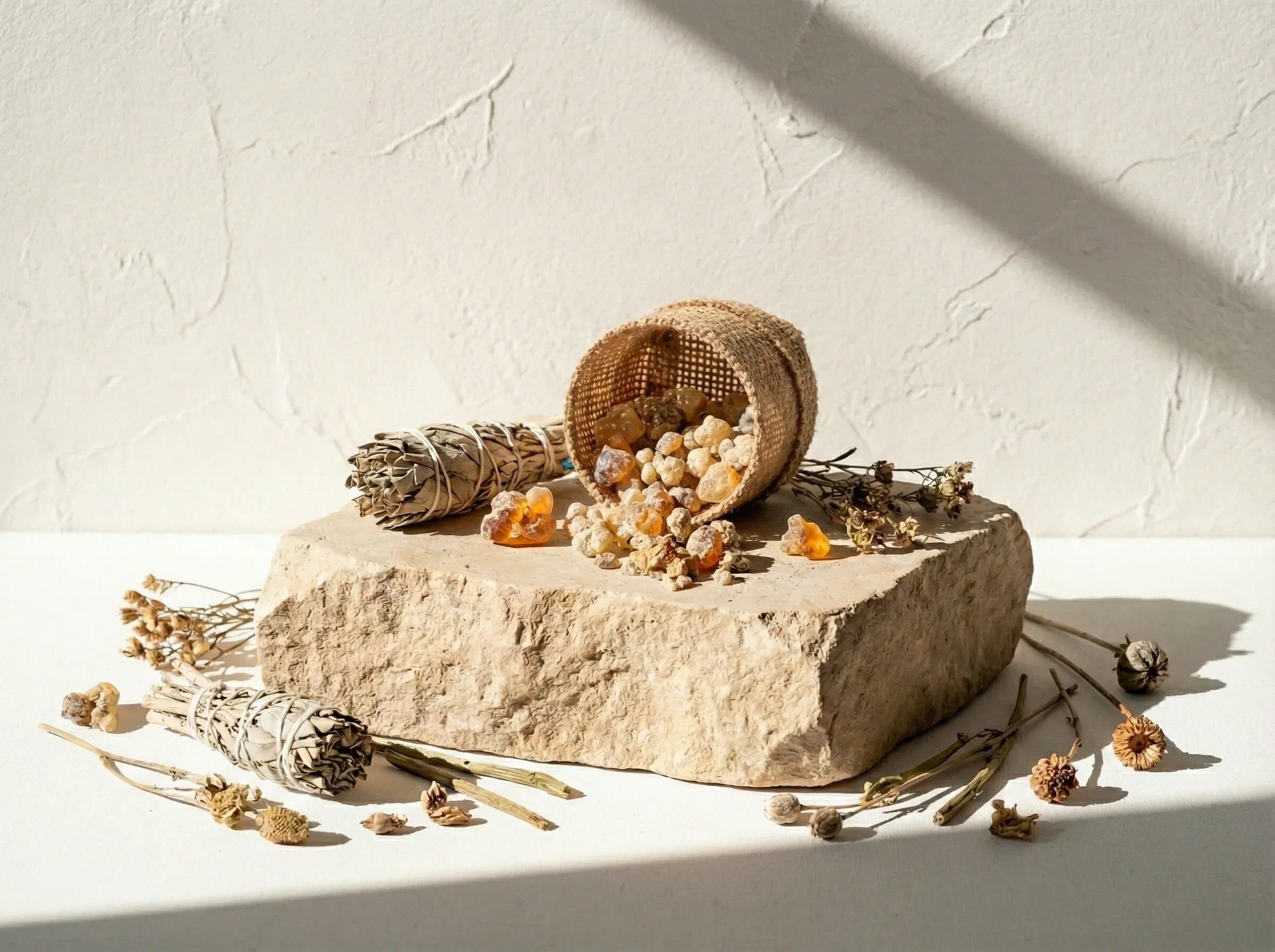 Natural Frankincense Resin Mature Sage - Purity, Peace and Serenity