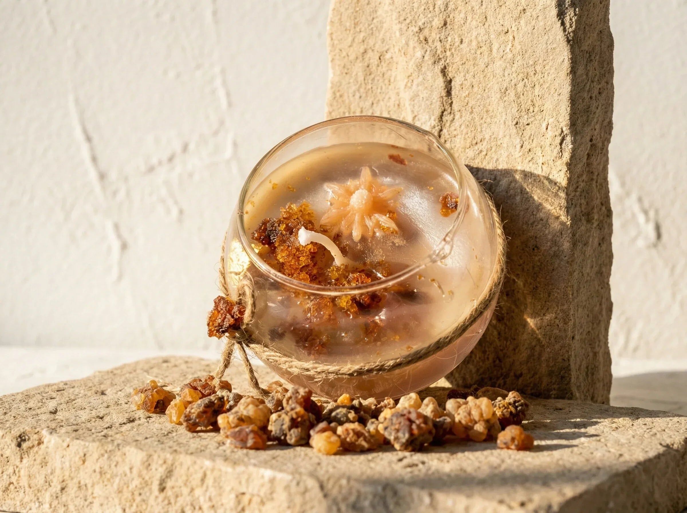 Sacred Myrrh Gel Candle - Royal Elevation & Serenity