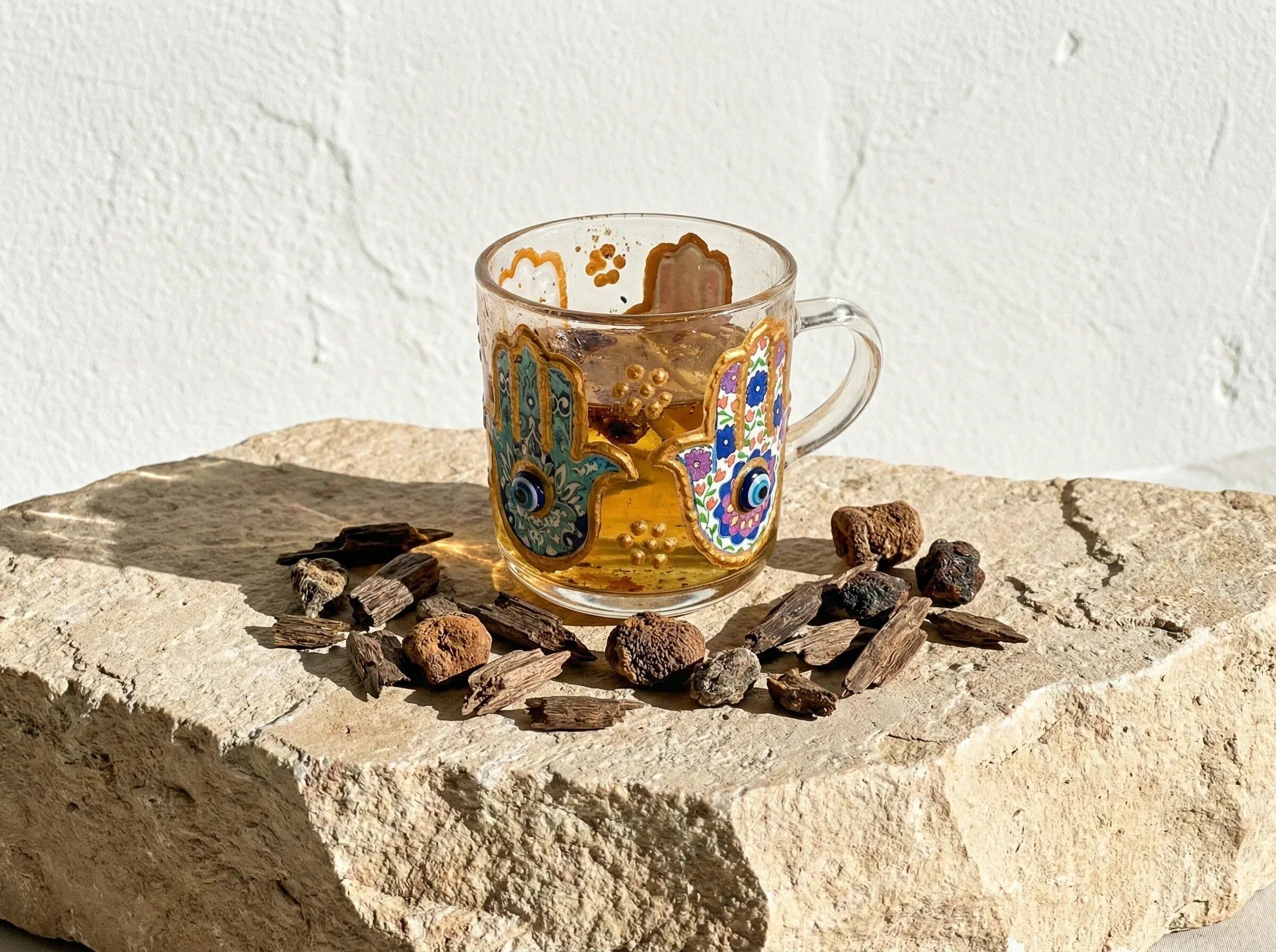 Organic Oud & Musk Gel Candle - Deep Protection & Grounding