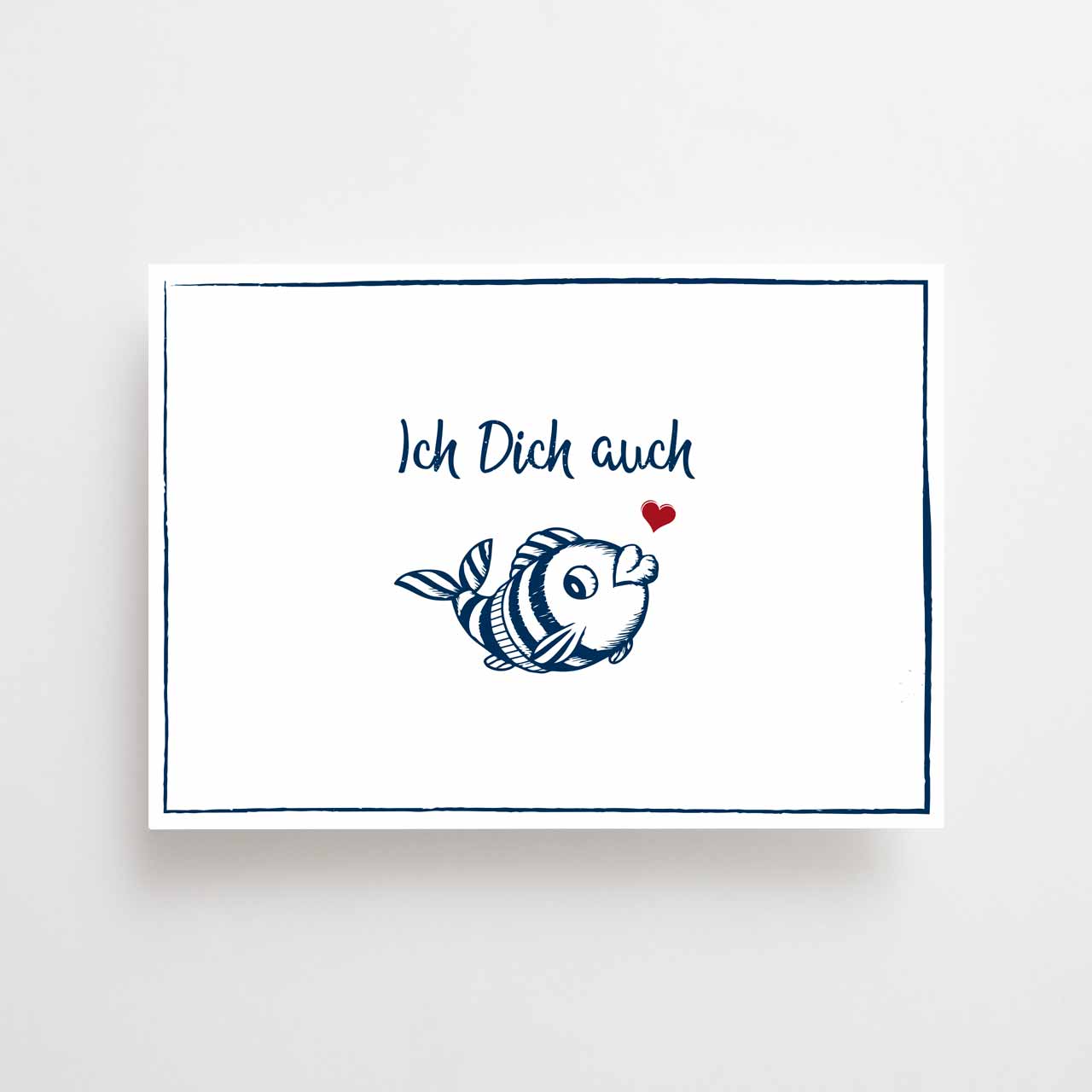 Nautical postcard - I love you too