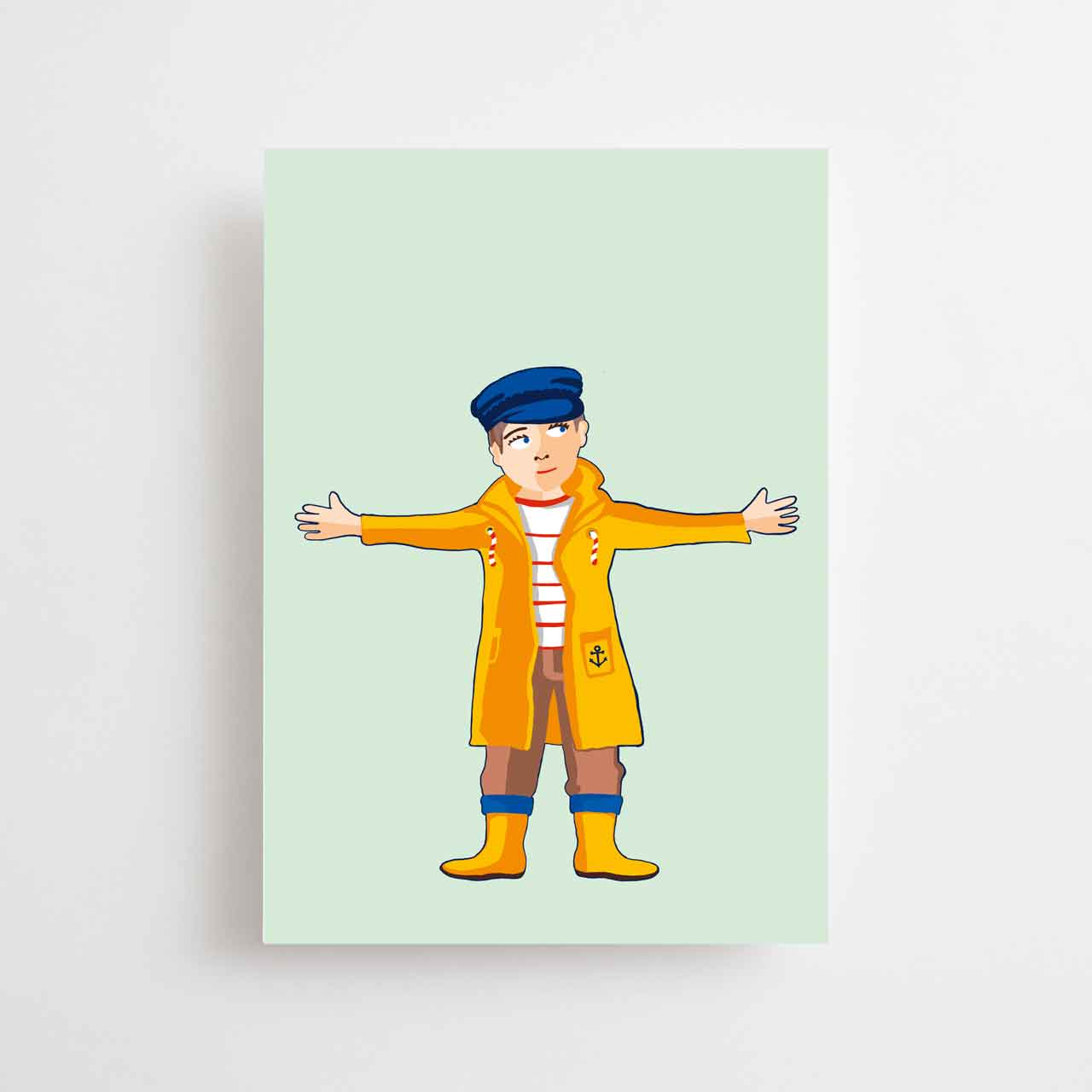 Maritime postcard - Hein