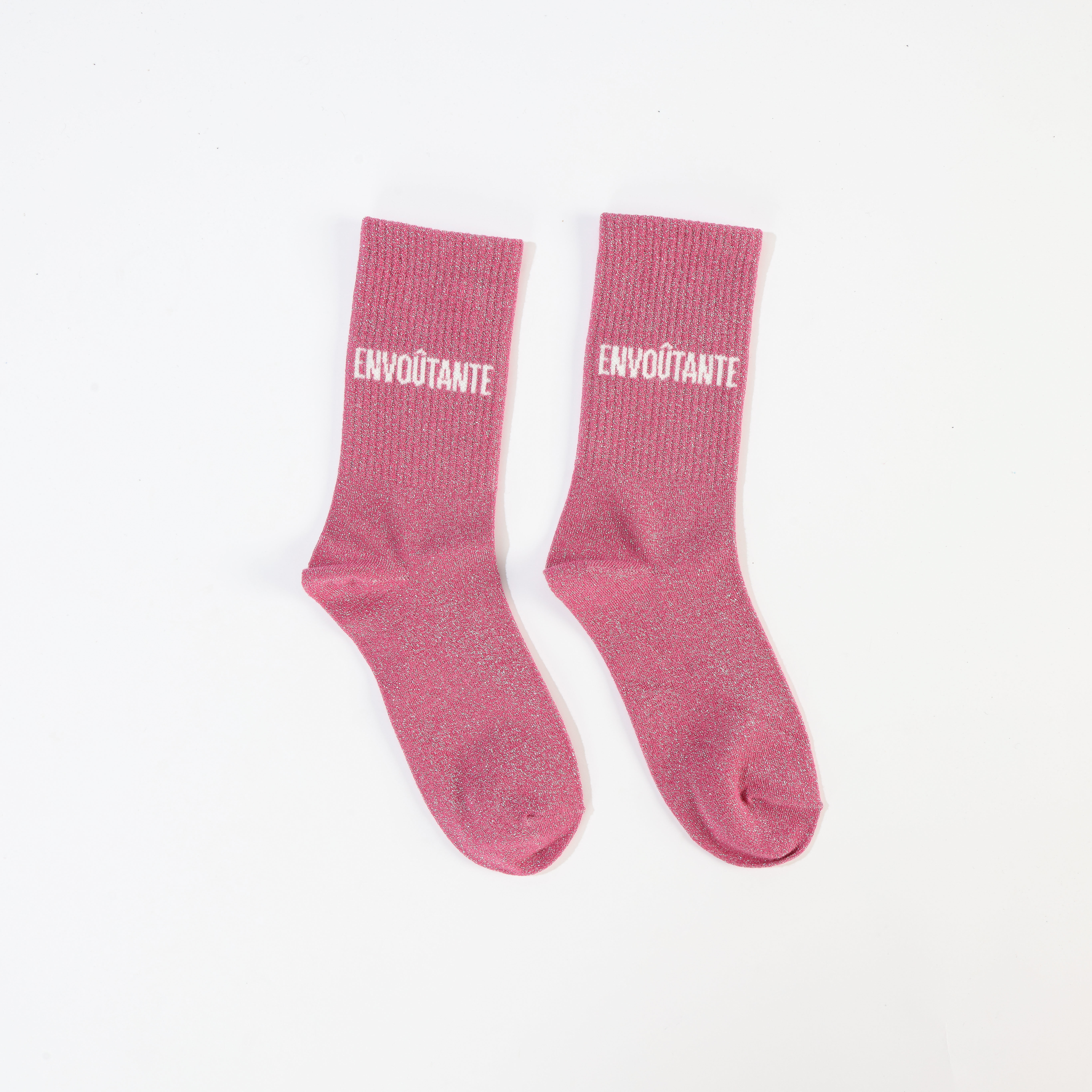 Enchanting sequined socks