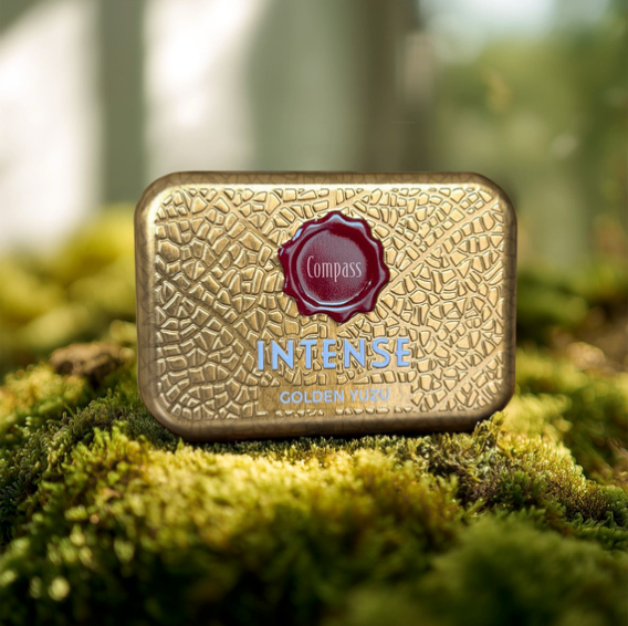 Atemerfrischungspastillen – Compass Intense – GOLD 20g - Zuckerfrei