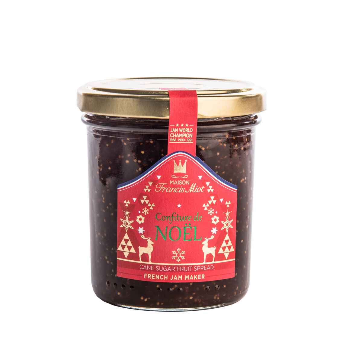 Christmas fruit preparation with cane sugar - 220g