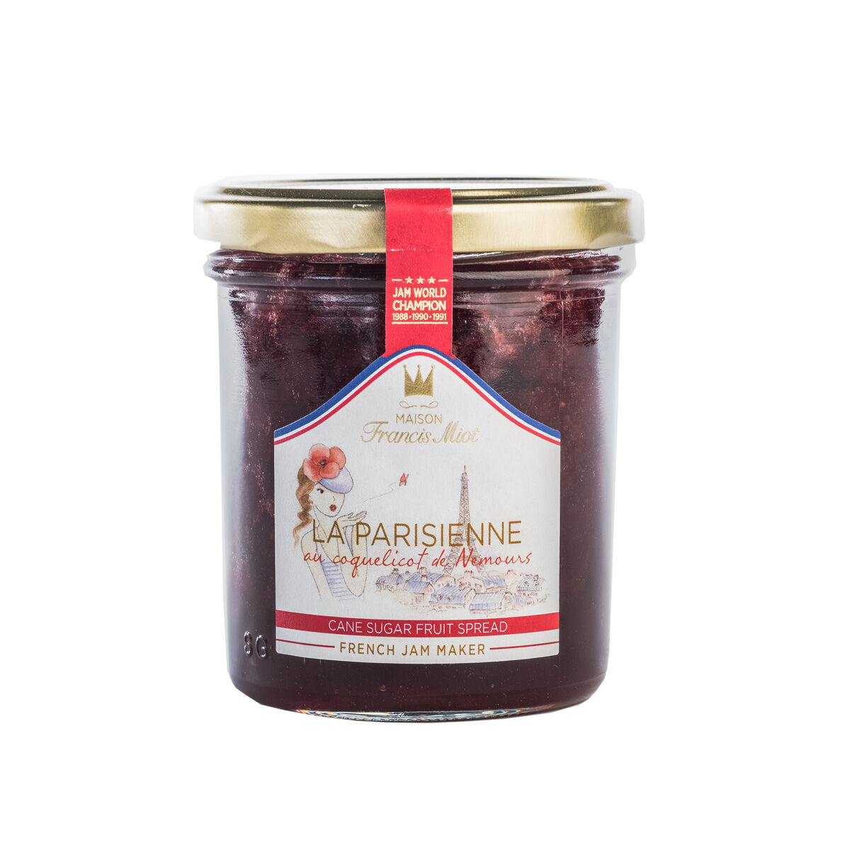Parisian jam with cane sugar - 220g