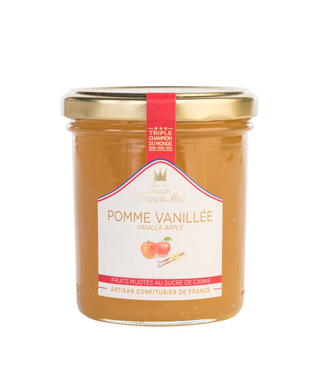 Vanilla apple fruit preparation with cane sugar - 220g
