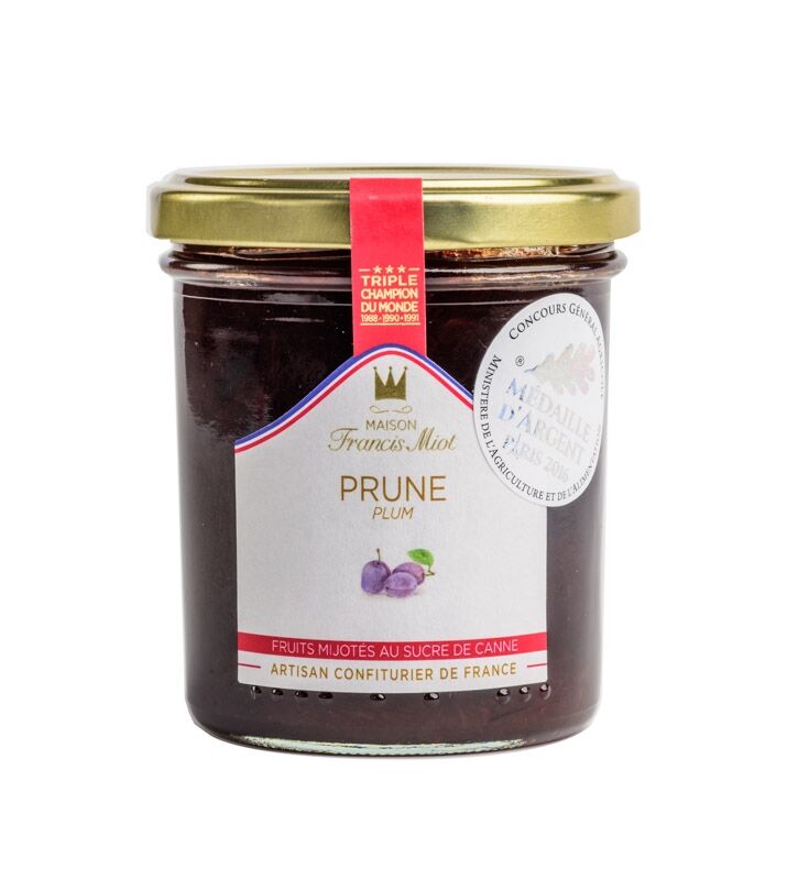 Fruit preparation of plums with cane sugar - 220g