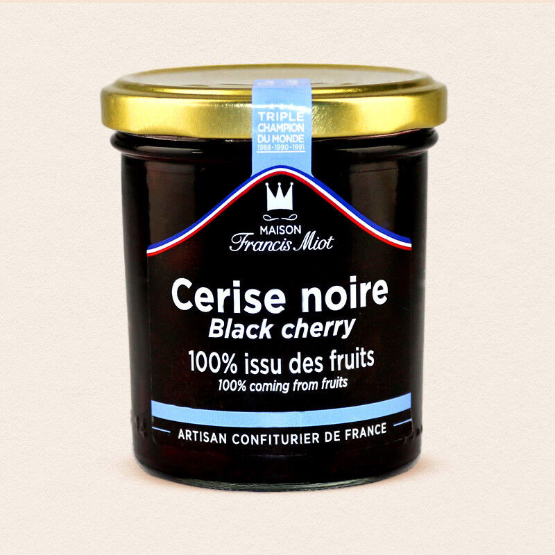 100% Black Cherry Jam - 210g