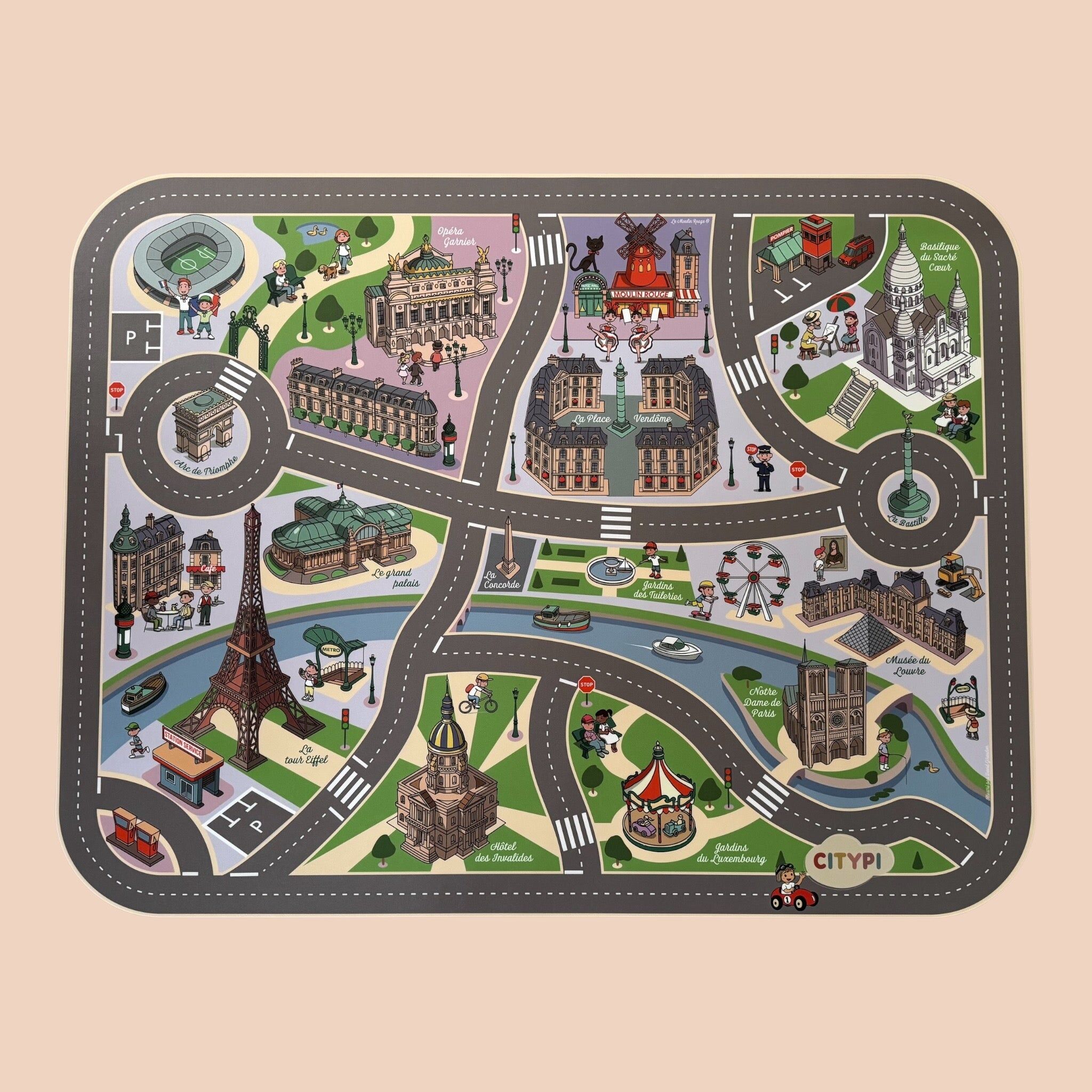 Spielmatte - Cityplace Paris