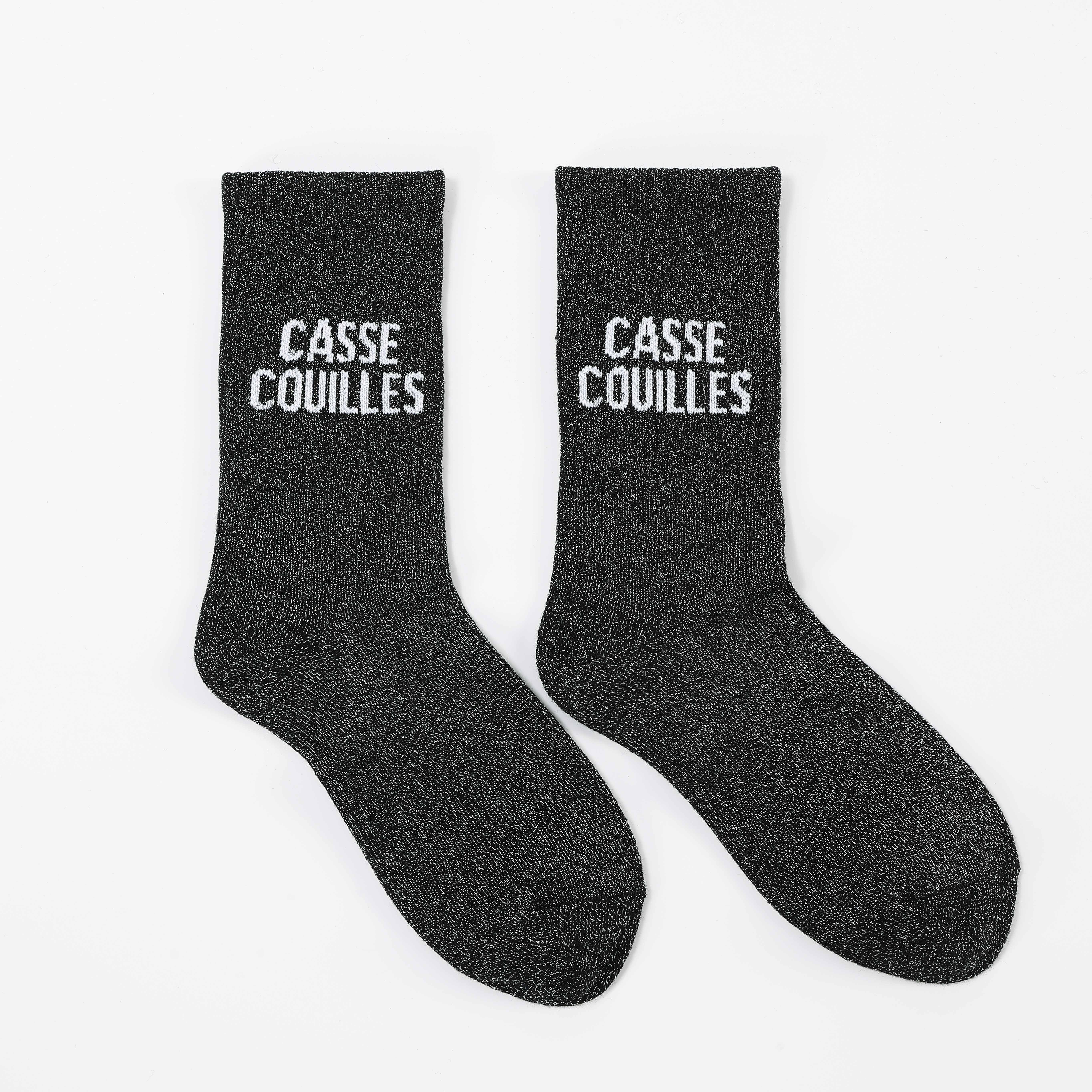 Annoying sequined socks