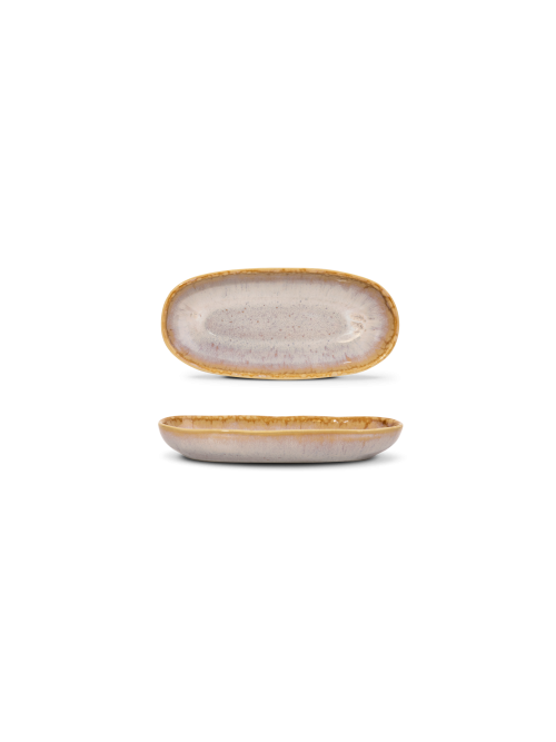 Portuguese elegance: Amazonia serving platter - S - in grey