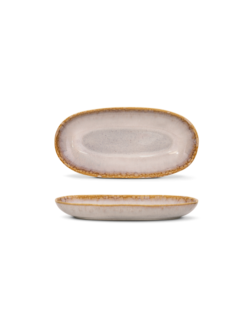 Portuguese elegance: Amazonia serving platter - M - in grey