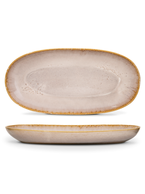 Portuguese elegance: Amazonia serving platter - XL - grey