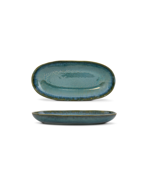Portuguese elegance: Amazonia serving platter - M - in green