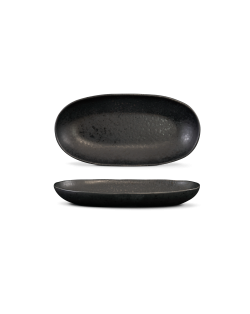 Portuguese elegance: Amazonia serving platter M in black
