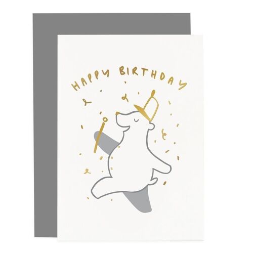 Bear Child's Birthday Card