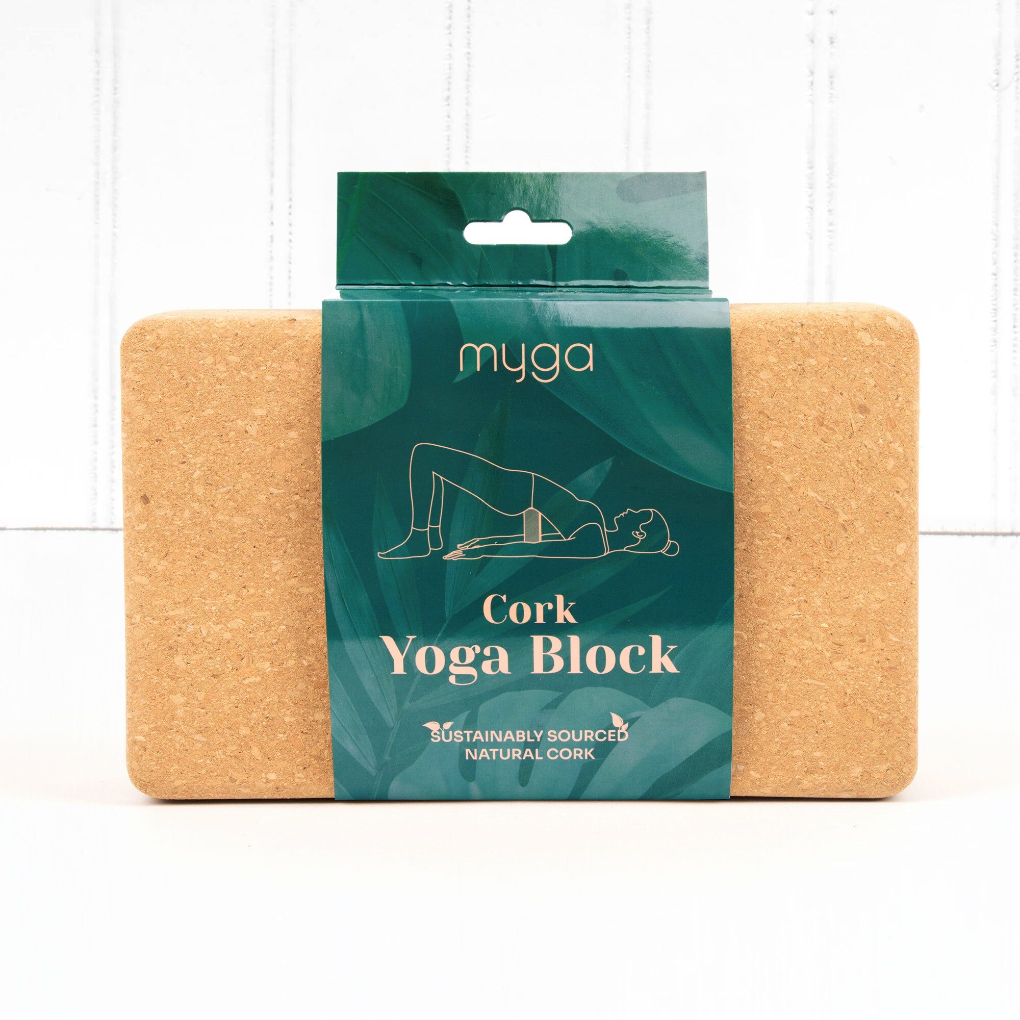 Cork Eco Yoga Brick Block