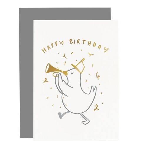Bird Child's Birthday Card