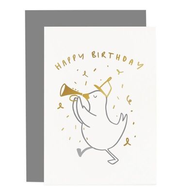 Bird Child's Birthday Card