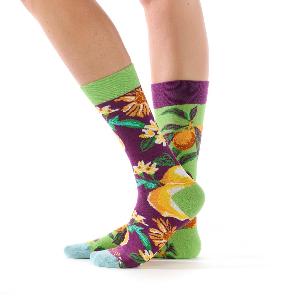Chaussettes dépareillées mixtes Citronnade