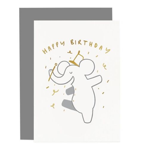 Elephant Child's Birthday Card