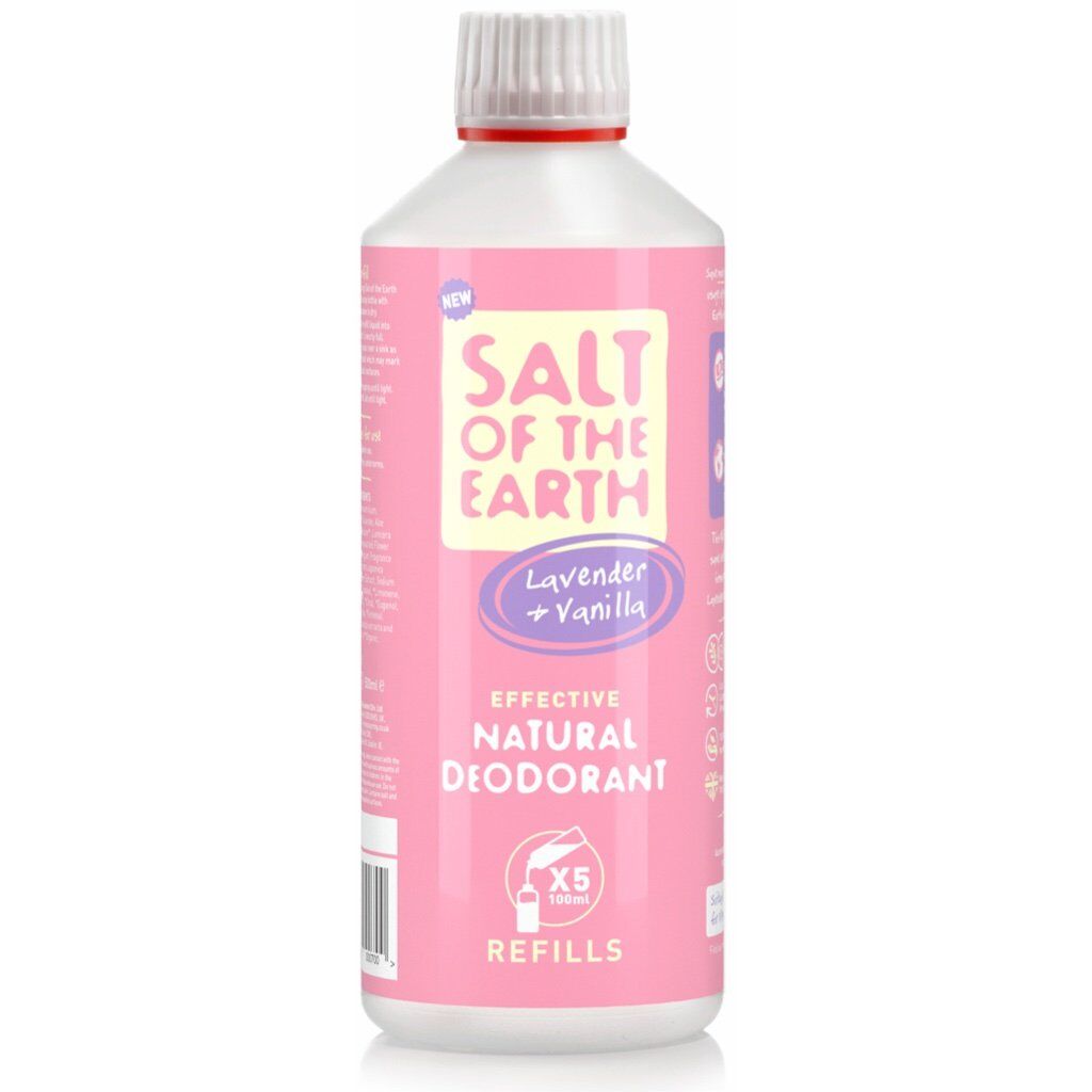 Salt of the Earth Lavendel-Vanille-Deo-Nachfüllpackung 500 ml